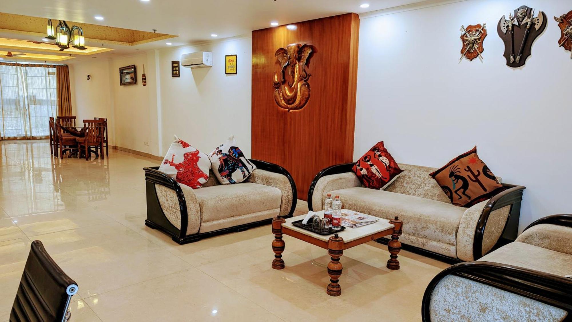 Hotel Moon Taj Near Yashobhoomi Convention Centre Delhi  Eksteriør bilde