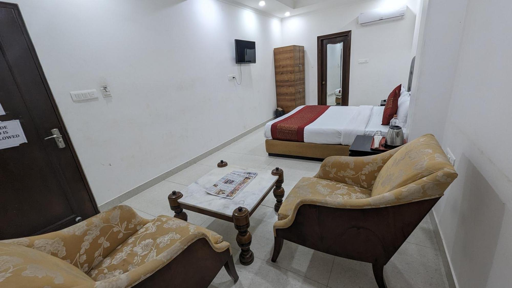 Hotel Moon Taj Near Yashobhoomi Convention Centre Delhi  Eksteriør bilde